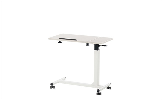 Tiltable Height Adjustable  Overbed Table